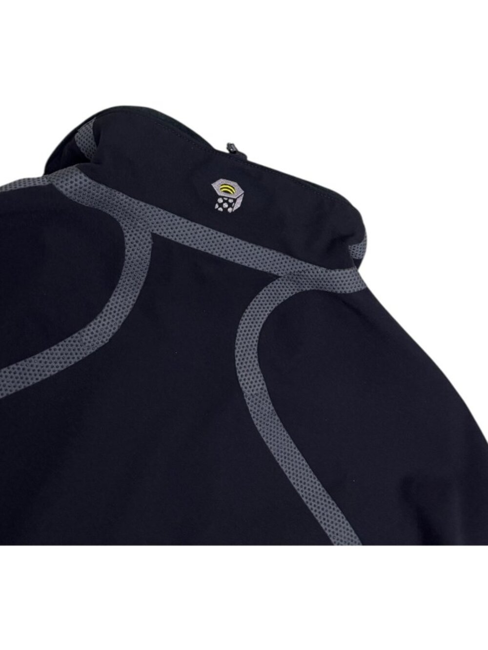 MOUNTAIN HARDWEAR Softshell Black Windbreaker Outdoor Jacket Womens Medium - Picture 6 of 8